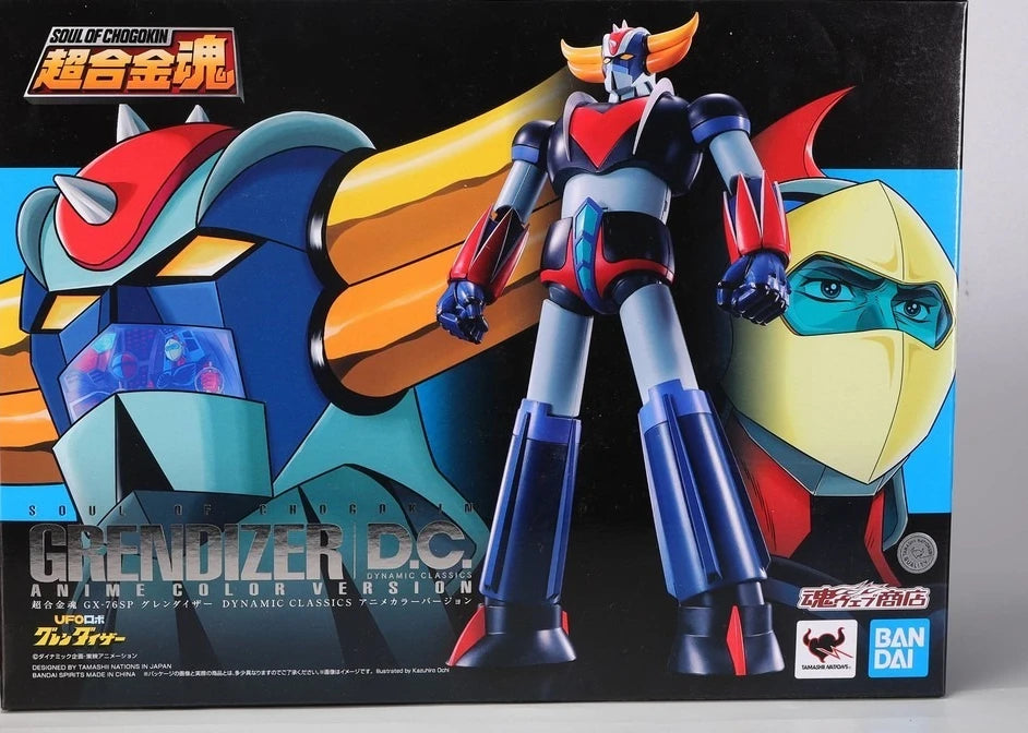 Bandai GX-76SP SOUL OF CHOGOKIN Grendizer D.C. Action Figure ROBOT GRENDIZER GX-76SP Collection Model Toys Birthday Gift