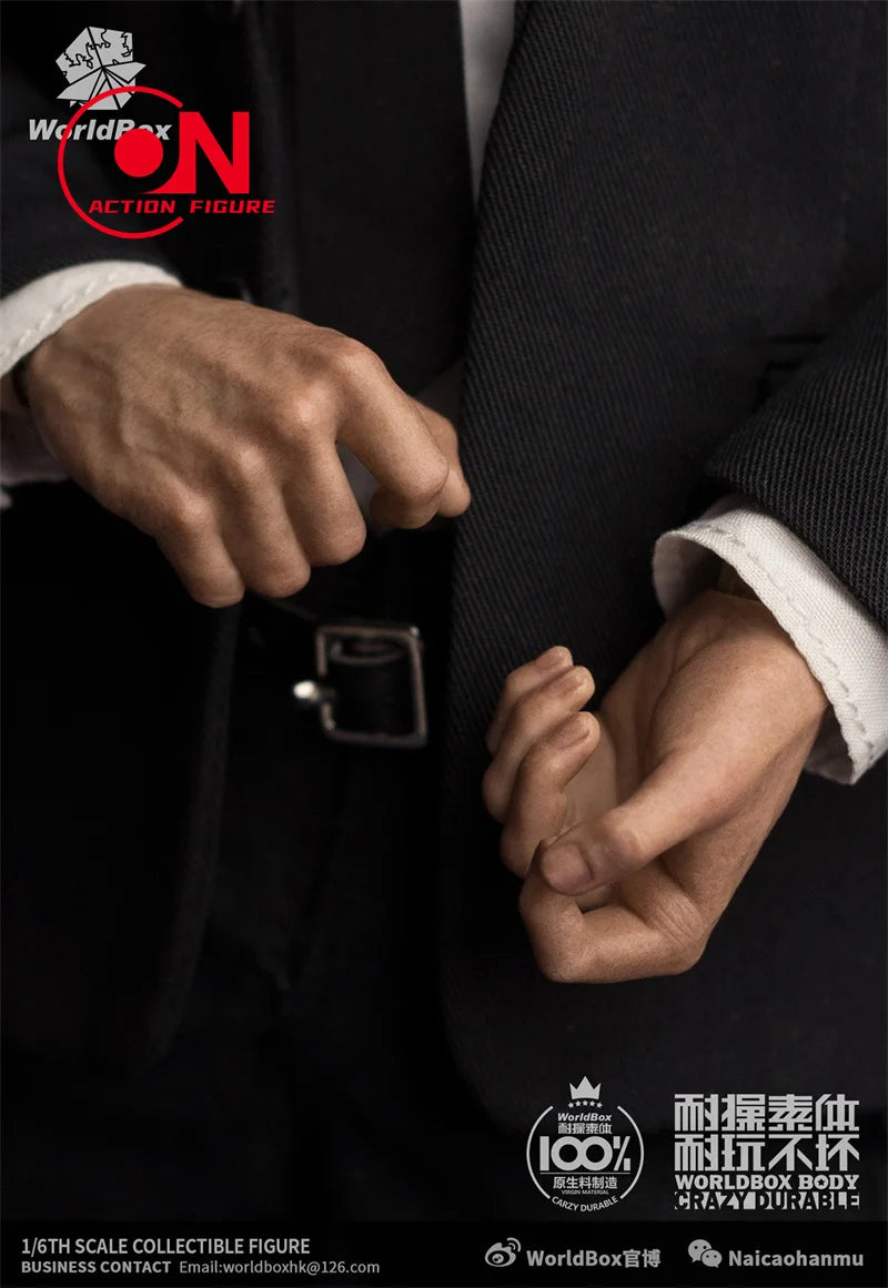 In Stock! Worldbox 1/6 Hands Shape Fingers Model Body Accessories Fit 12" Male Action Figure Dolls