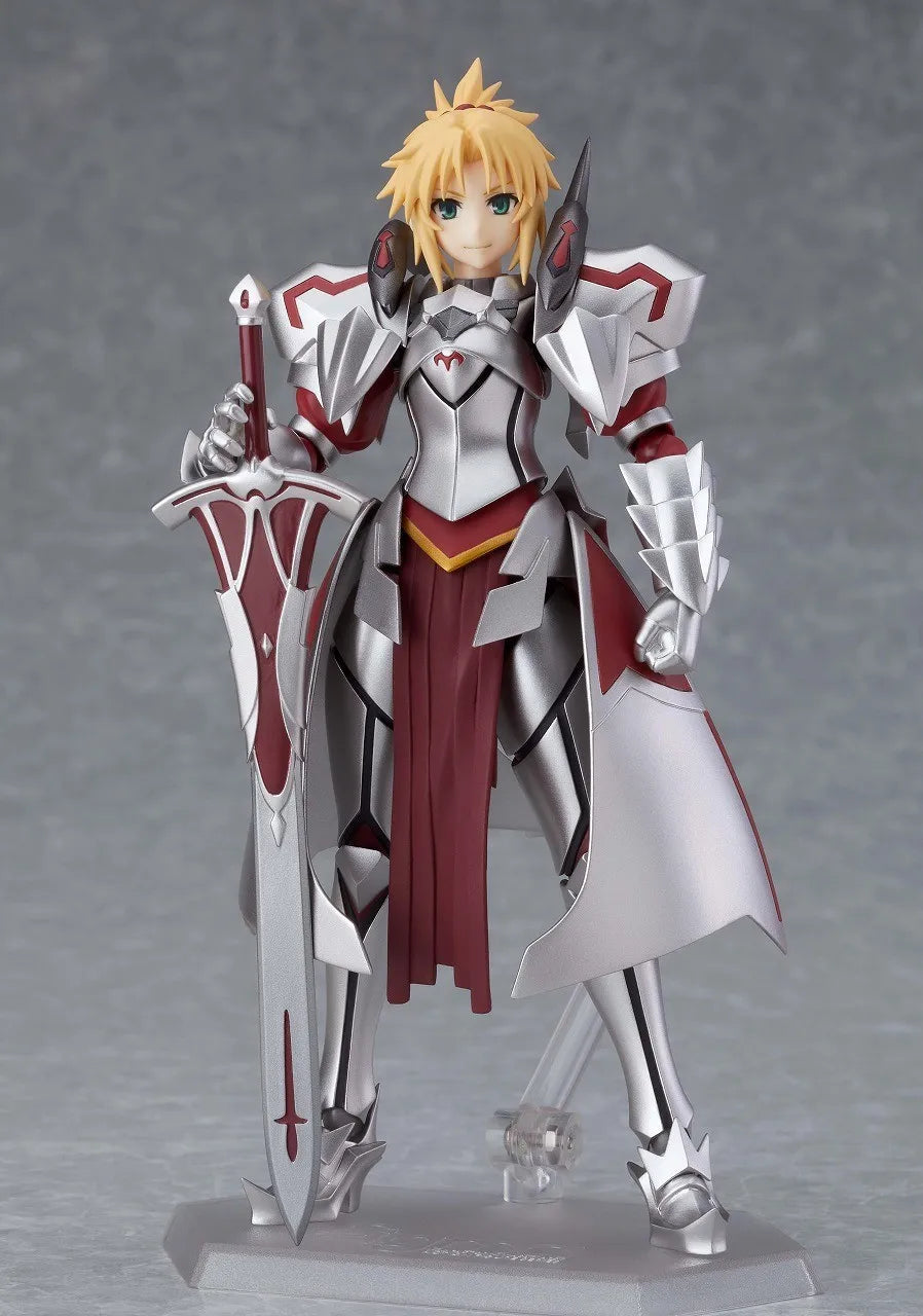 【Auf Lager】Original Max Factory Fate/Apocrypha Figma #414 Mordred, Schwertkämpfer des Roten Platzes (Saber), Anime-Actionfigur im Maßstab 1:12