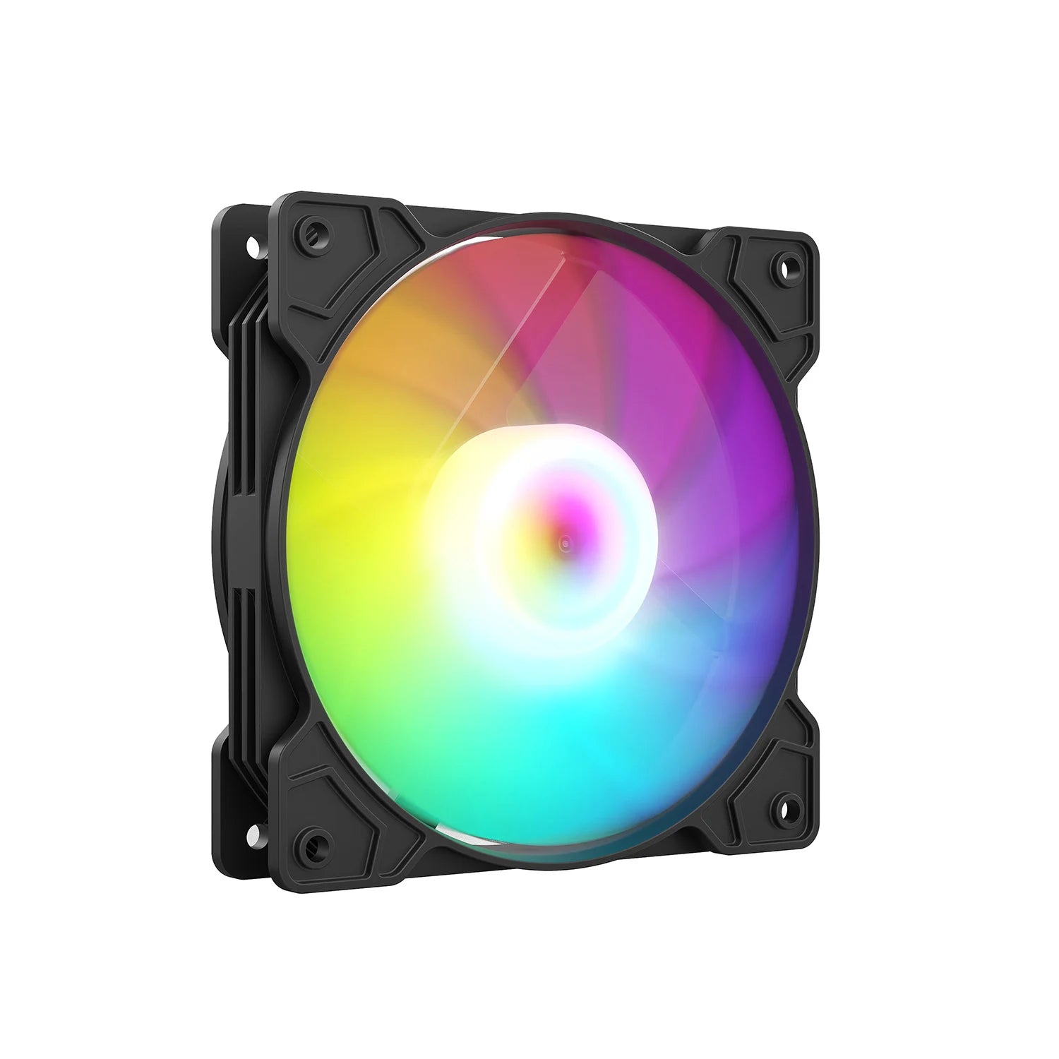 Ruix Casing Fans RX-134 PC-Gehäuselüfter 120 mm Gabinete Fans Feste RGB-Gaming 12 V Molex Computer Gamer Kühlung Ventilador