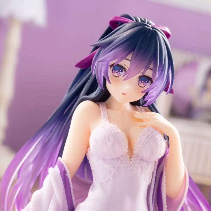 10 cm Anime DATE A LIVE Figur Yatogami Tohka Pyjamas Sitzende Pose Aciton Figur PVC Modell Spielzeug Modell Statue Sammlung Kinder Geschenk