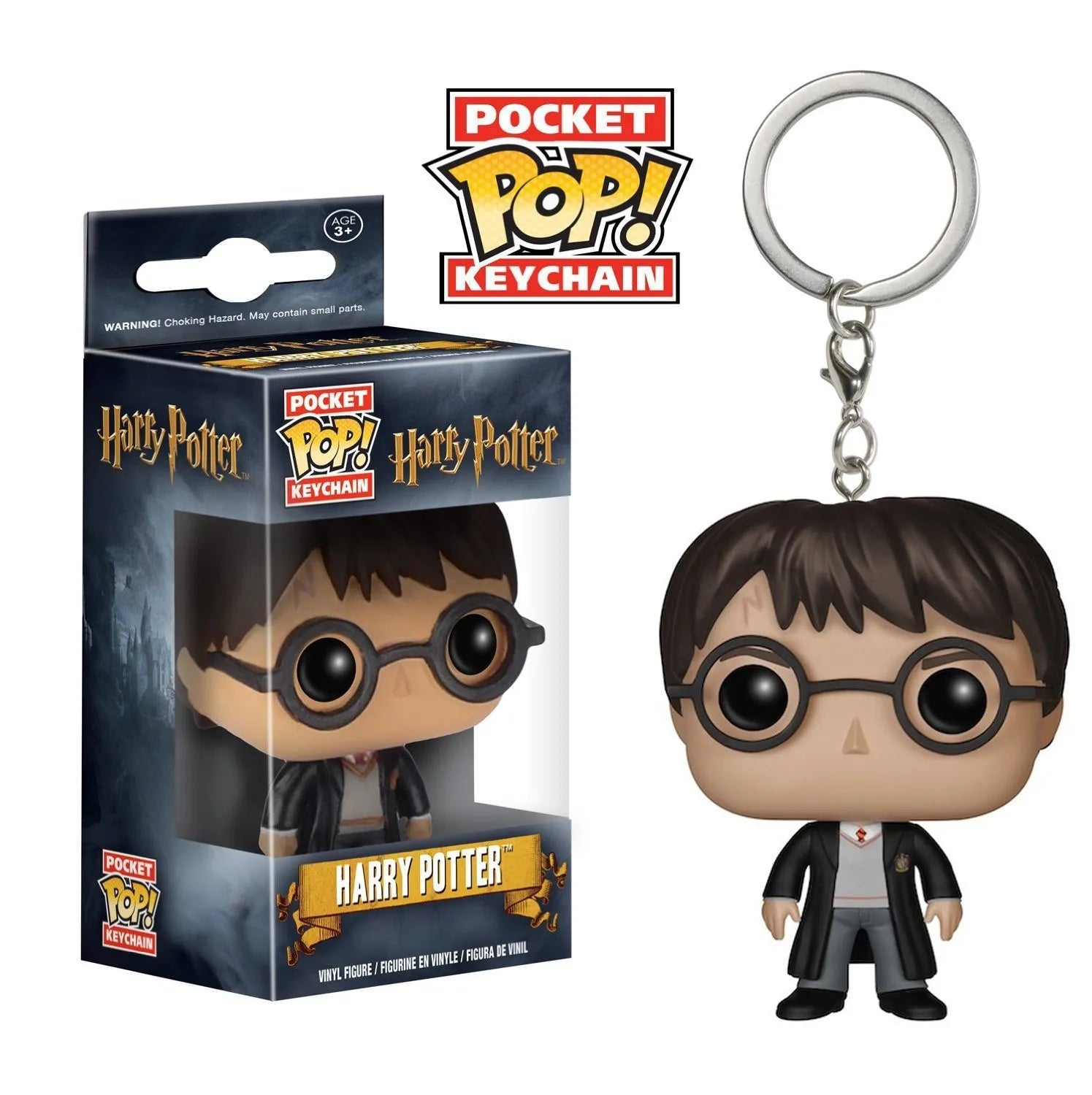 Funko Pocket Keychain Toy Hermione Granger Dobby Dumbledore Malfoy Ginny Ron Hedwig Snape Voldemort Luna Pocket Pop Key Ring Toy
