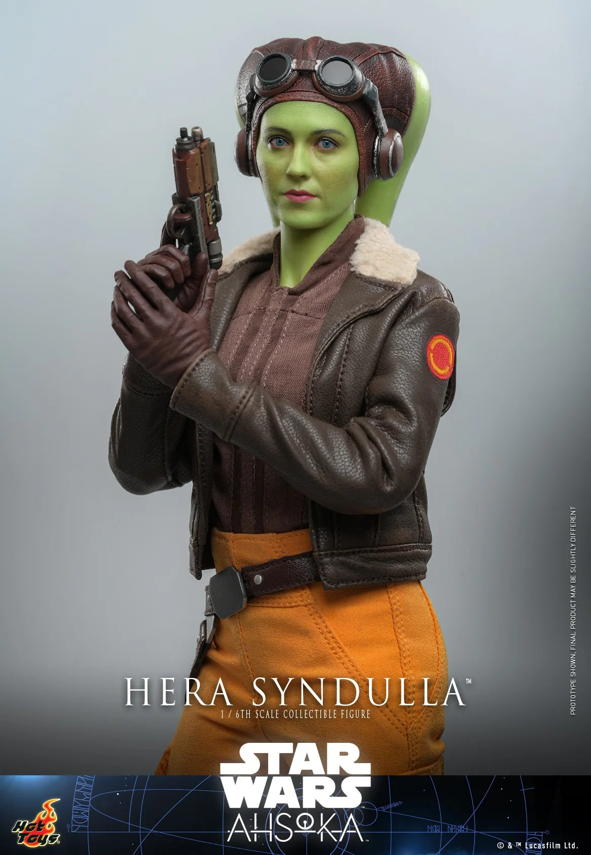 In Stock HotToys TMS113 Star Wars Ahsoka Hera Syndulla 1/6 Soldier Doll Anime Action Figure Toy Gift Model Collection Hobbies