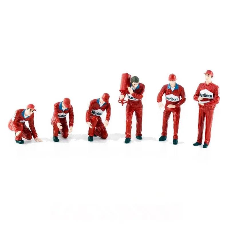 1/18 Scale Repairman Suit Dolls Models Repair Factory Repair Worker Scene Matching Accessories Action Figure Car Toys Gifts Fans