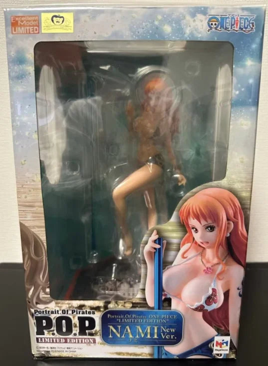 【SF】In Stock MegaHouse POP Limited Edition ONE PIECE Nami 1/8 Scale Figures Model Collection Gift