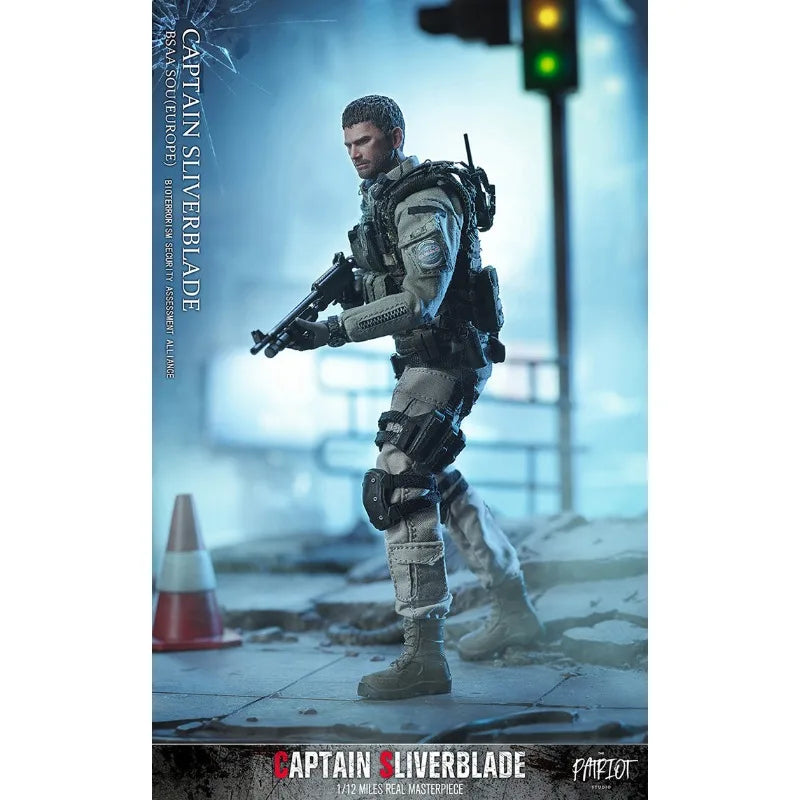 Pre-sale 1/12 Resident Evil Movable Joint Military Dolls Model for 6-inch Soldiers Collect Ornaments
