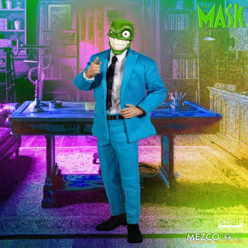 In Stock 100% Original Mezco Toyz One:12 Collective The Mask Deluxe Edition  Anime Action Collection Figures Model Toys
