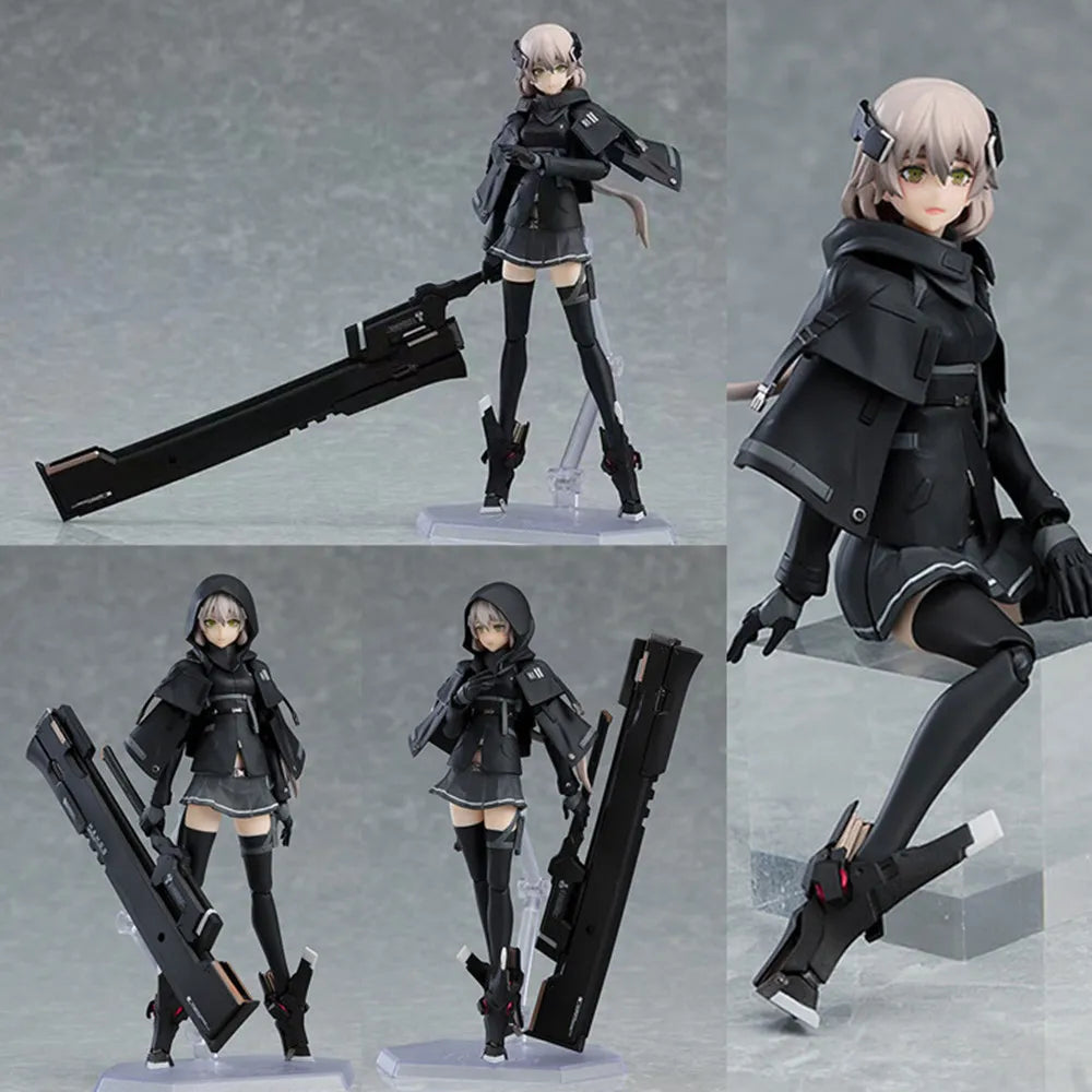 15cm Plamax Heavy Armed High School Anime Figures Figma 485 Action Figure model Doll Collection Toys Gifts
