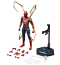 ZD Toy Spider Man No Way Home Marvel legends 1/10 Peter Parker Gold Black Red Model Action Figure Adult Collectible Toy