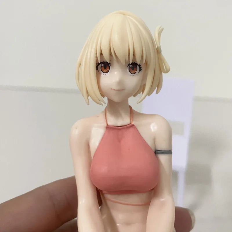 Action figures toys Good Smile Lycoris Recoil Chisato Nishikigi Swimsuit Figure PVC Anime Figures Girl Collectible Gift