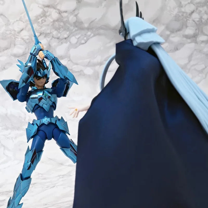 Original BANDAI Saints Myth EX Odin Seiya BP Saint Seiya PVC Action Figure Desktop Decoration Collection Toy Boy's Birthday Gift