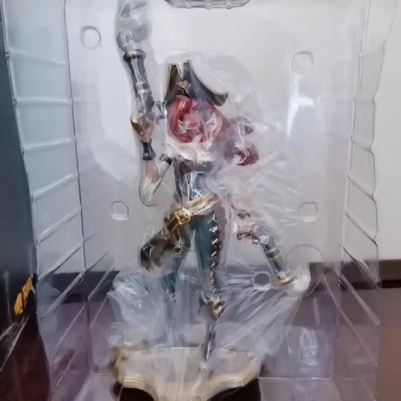 League Of Legends Lol Female Gun Miss Fortune Hand-Made Statue Medium-Sized Sculpture Collection Game Hand-Made Model Toy Gift