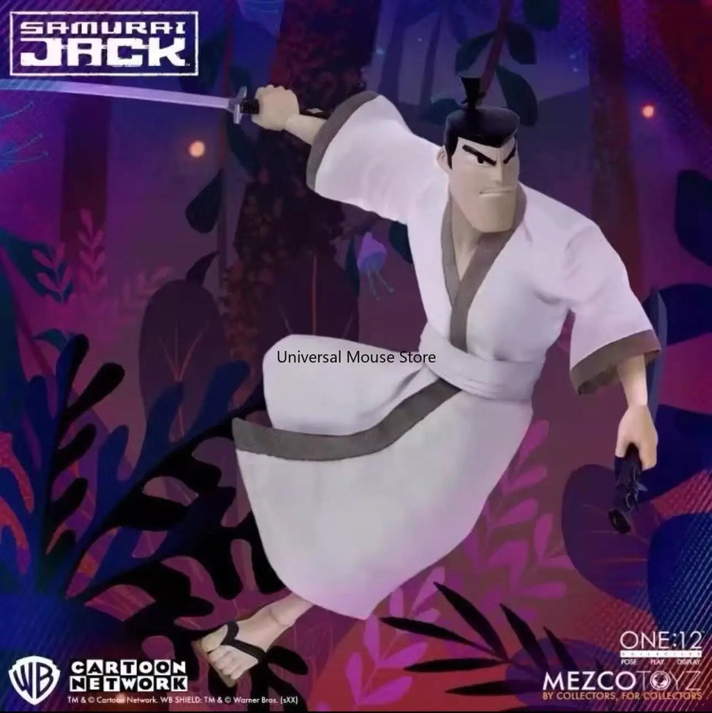 In Stock Mezco One:12 Samurai Jack Action Figure
