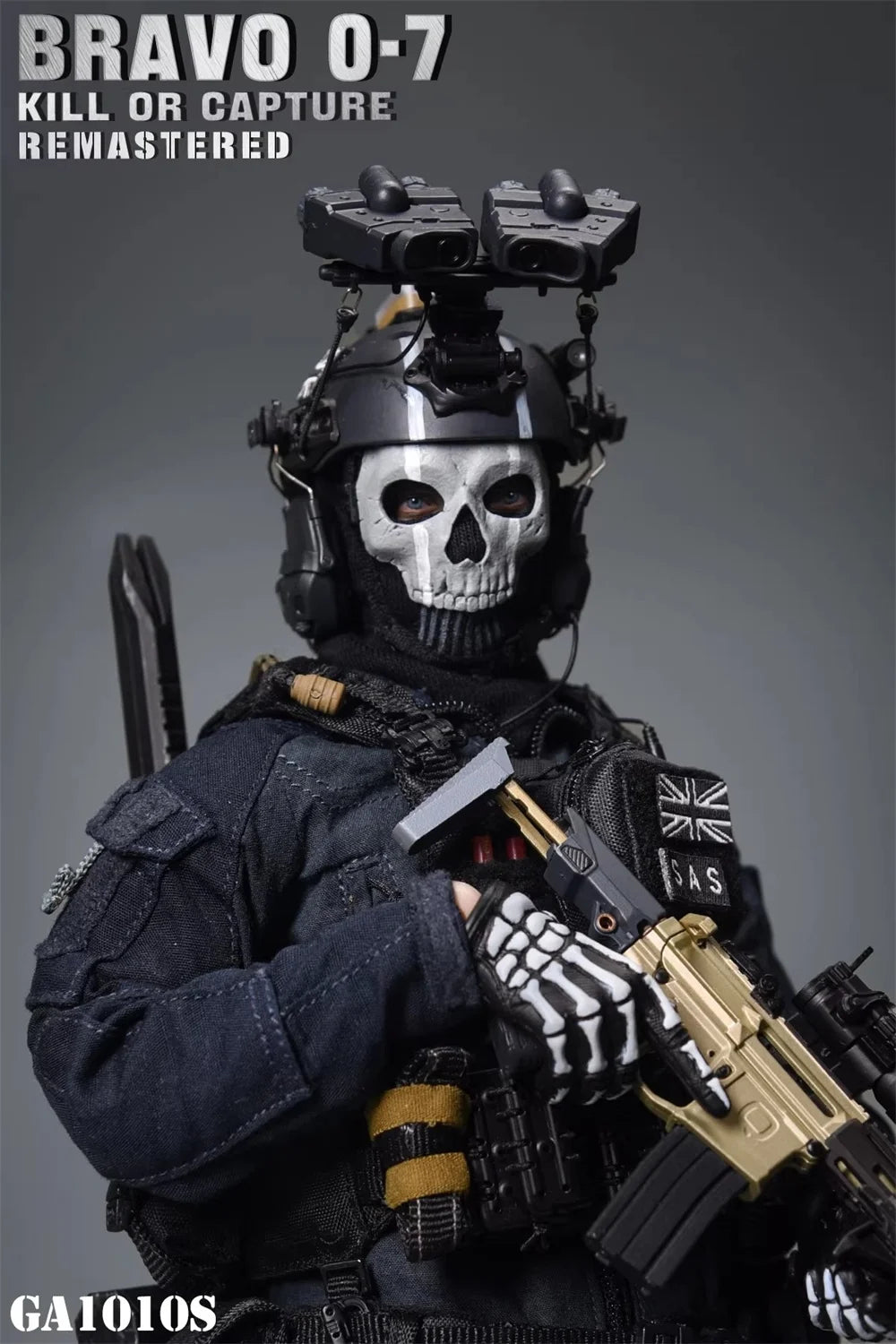 In Stock For Sale 1/6 EASY&SIMPLE ES GA1010S SAS Man Soldier Ghost Full Set Moveable Action Figure About 12" For Fans Collect