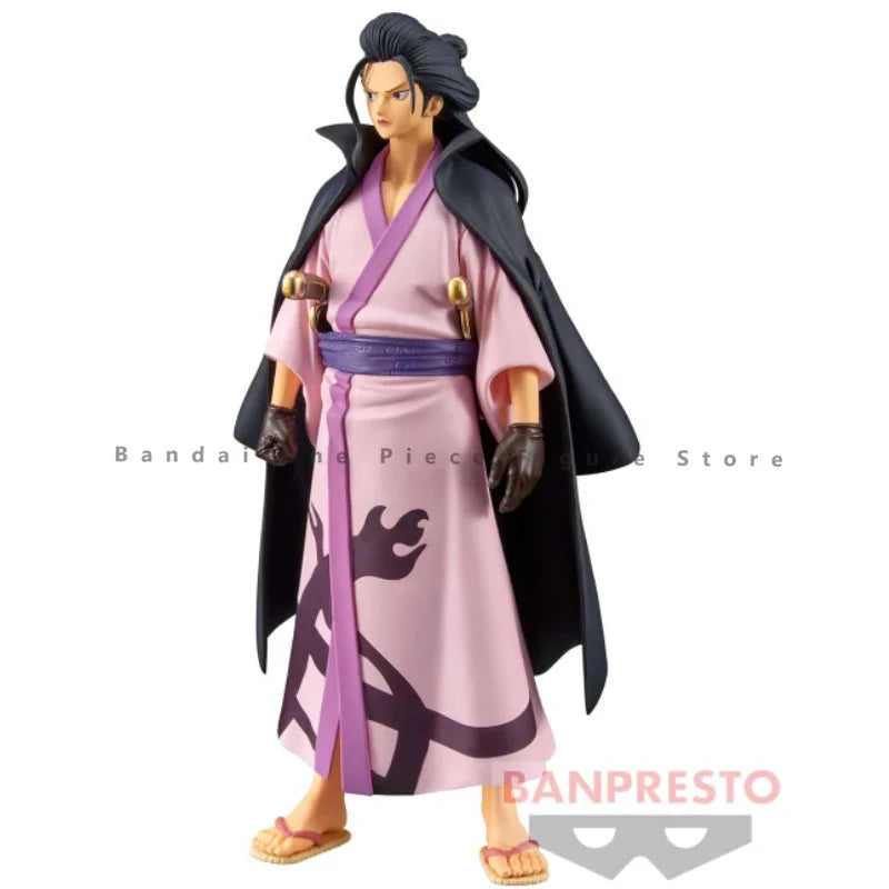 In Stock Original Bandai DXF THE GRANDLINE MEN FILM RED Izo Action Figures Animation Toys Gifts Model Collector Anime