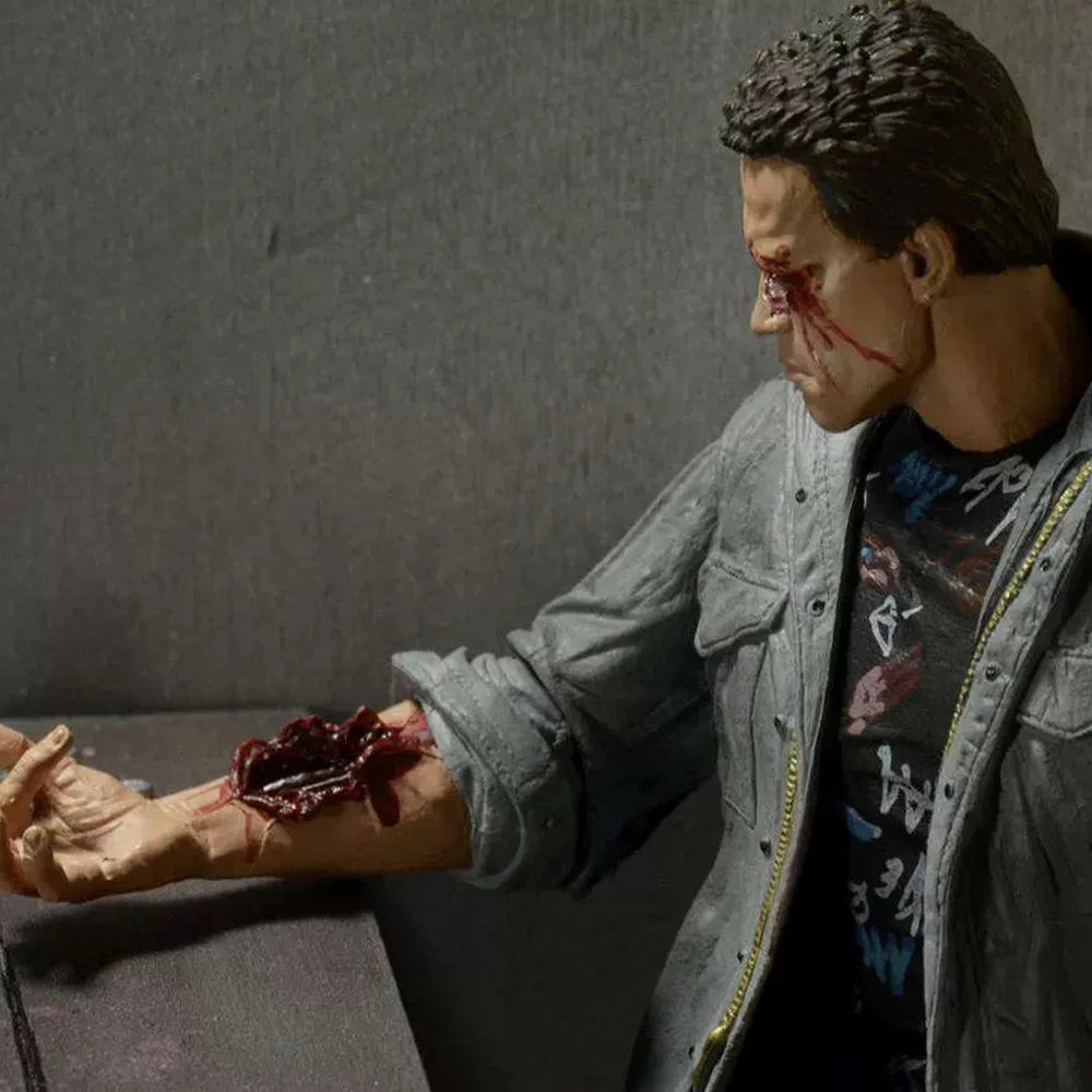 NECA Terminator 7” Scale Action Figure-Ultimate Tech Noir T-800 Schwarzenegger Model Doll Gift NECA 100% Original Garage Kit