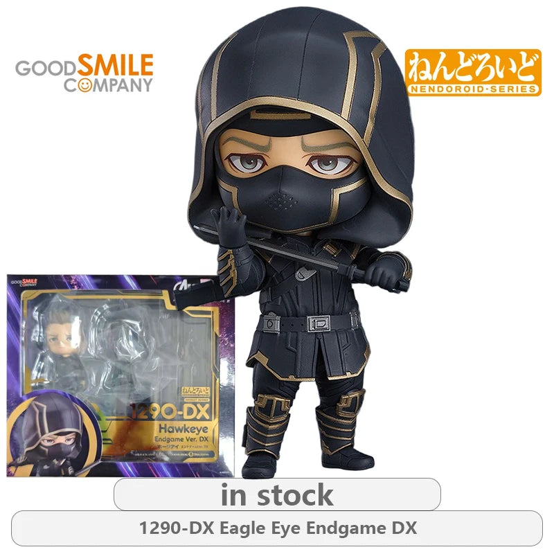 GSC Original NENDOROID Avengers: Endgame Series 1497-DX Iron Spider Man DX\988 Iron Man Mark50 Anime Action Figure Model Toys
