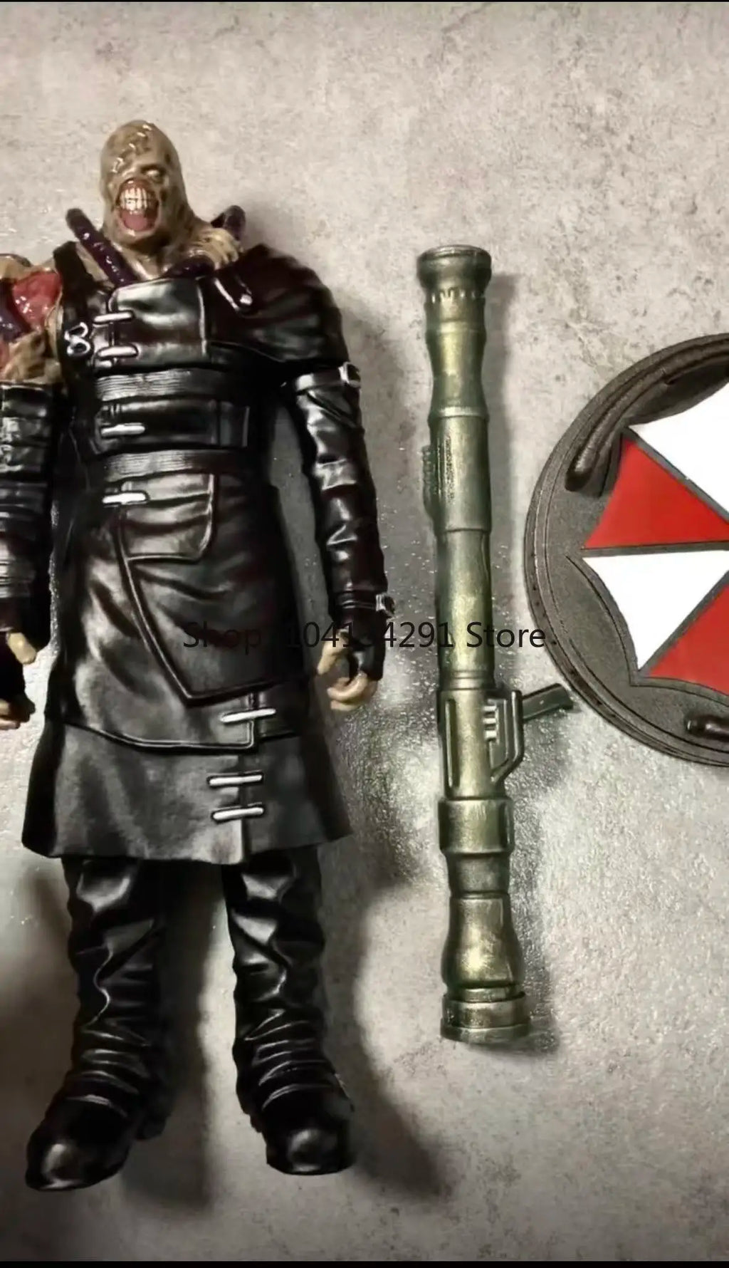 Original  Resident Evil Jill Foster Fly Skin Leather Jacket Tyrant Limited Edition Rare Collectible Figure Gift
