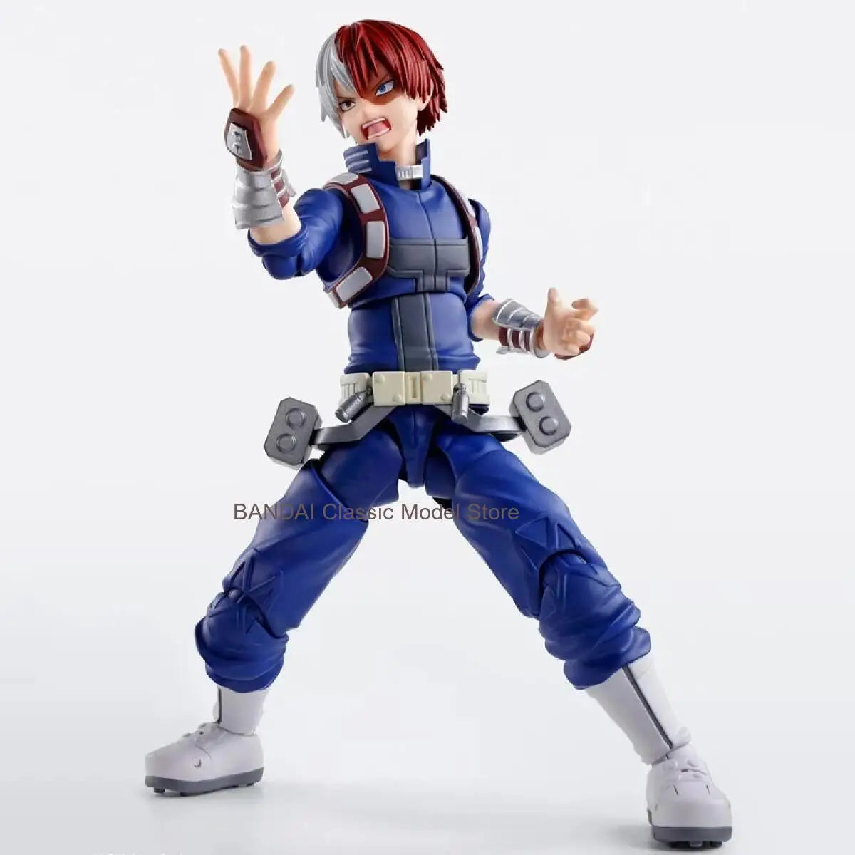 BANDAI S.H.Figuarts My Hero Academia Todoroki Shoto Action Figure - PVC Collectible Model Ornament Doll Toy Gift