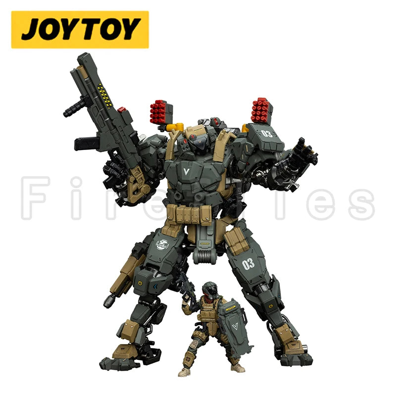1/18 JOYTOY Action Figure Mecha Battle For the Stars Tyrant-03 Tactical Type Tyrant-04 City Combat Type Anime Toy