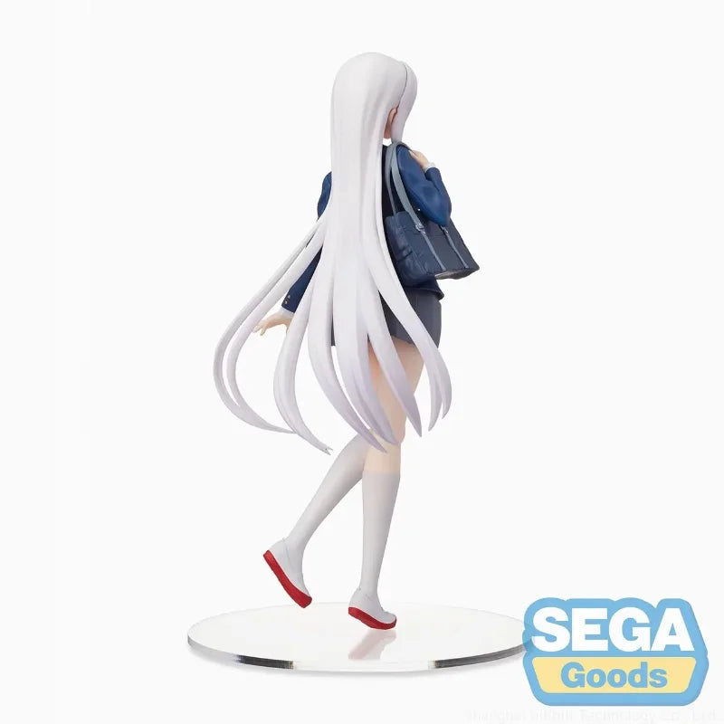 In Stock Original SEGA Re:Life in A Different World From Zero Echidna School Uniform Ver Anime Figure Birthday Present Toy Gifts