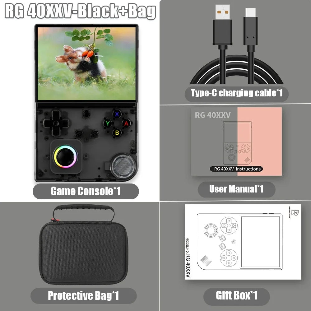 ANBERNIC RG40XX V RG40XXV Retro Handheld Game Console Video Game Consoles PSP Games Support Output 5G WiFi Linux Bluetooth Gifts