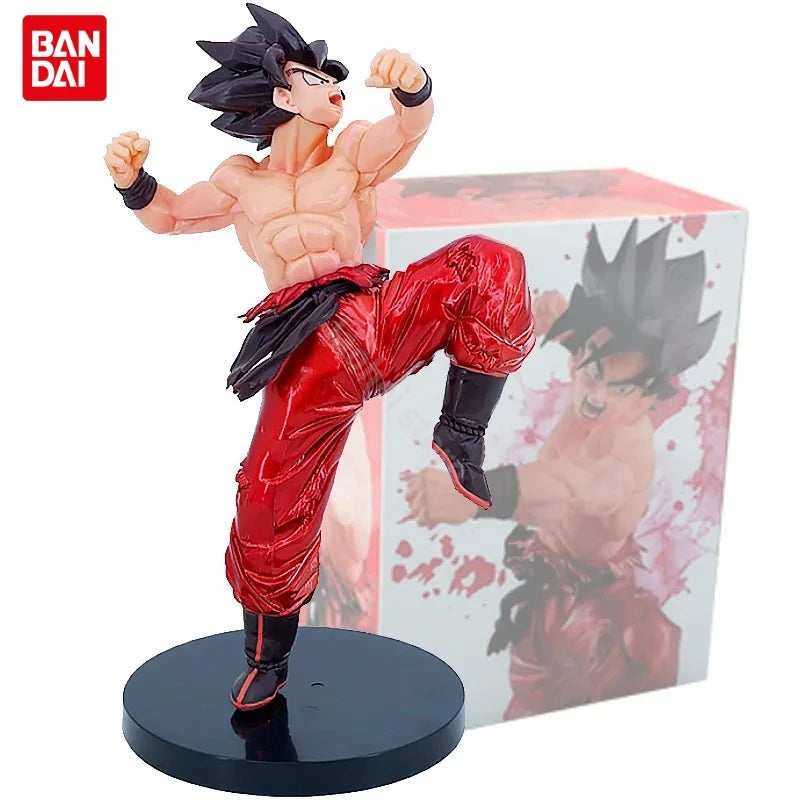 Dragon Ball Z Blood of Saiyan BOS SP10 Kaiwang Fist Son Goku Action Figure PVC Collection Model Classic Ornaments Toy Gift