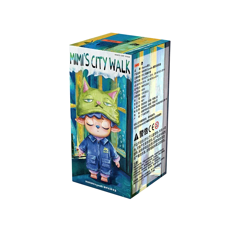 Heyone MIMI CITYWALK Series Vinyl Blind Box Toys Kawaii Anime Action Figure Caixa Caja Surprise Mystery Box Dolls Girls Gift