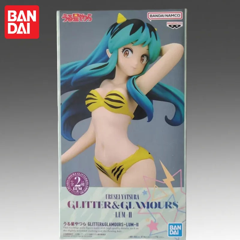 Auf Lager: Bandai Original Banpresto Urusei Yatsura Lamu Actionfigur, Modellpuppe, brandneu und originalverpackt, Anime-Charakter, Garage