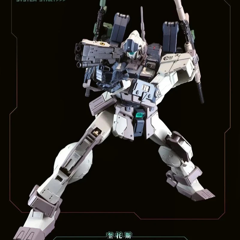 Fire General 1/100 Shadow War Zone Kratos Alloy Mecha Model Action Figure Hardcore Sci-Fi Mecha Toy With Platform Decor Boy Gift