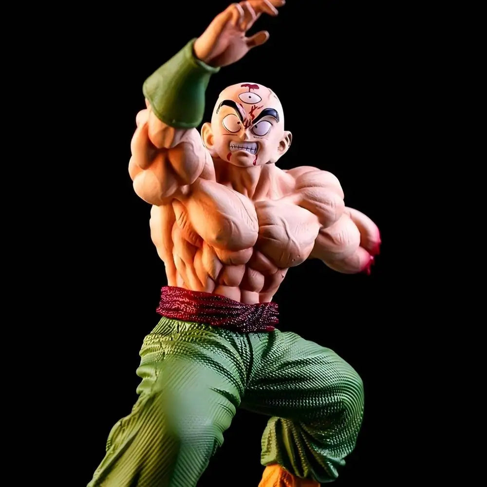 Anime Dragon Ball Z Tien Shinhan Figure DBZ Action Figure Collection Statue Model Figurine Toy Gift 24.5cm/9.6in