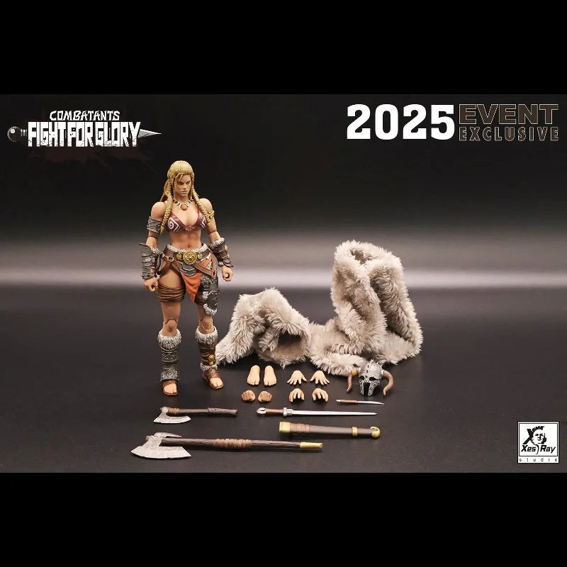 Limited Edition Pre-Order 12-Inch Xesray Battle For Honor Anime Action Figure Golden Hilde Collectible Model For 2025 Event