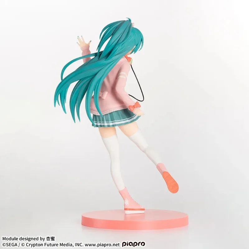 SEGA Original Hatsune Miku Project DIVA Arcade Future Tone Hatsune Miku SPM Figur Ribbon Girl Ver 24cm Modell Spielzeugfigur