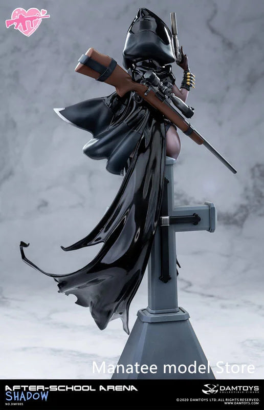 DAMTOYS Original After School Arena 5th Shot Shadow 1/7 PVC Action Figure Anime Model Toys Collection Doll Gift