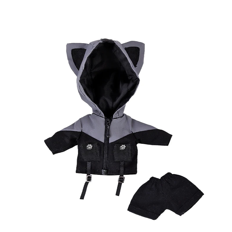 OB11 Clothes Little Monster Jacket Shorts Set Clothes Decoration Molly, GSC Body, 1/12bjd Doll Clothes Toy Clothing