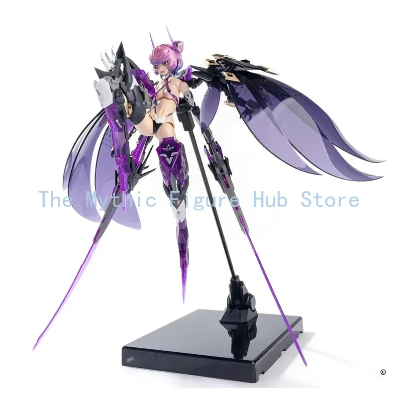 In Stock SCALE ACTION GIRLS COLLECTION MODEL Original STARFLOWER BLACK IRIS Action Figure Model Gift for Kid Foam Box Packaging