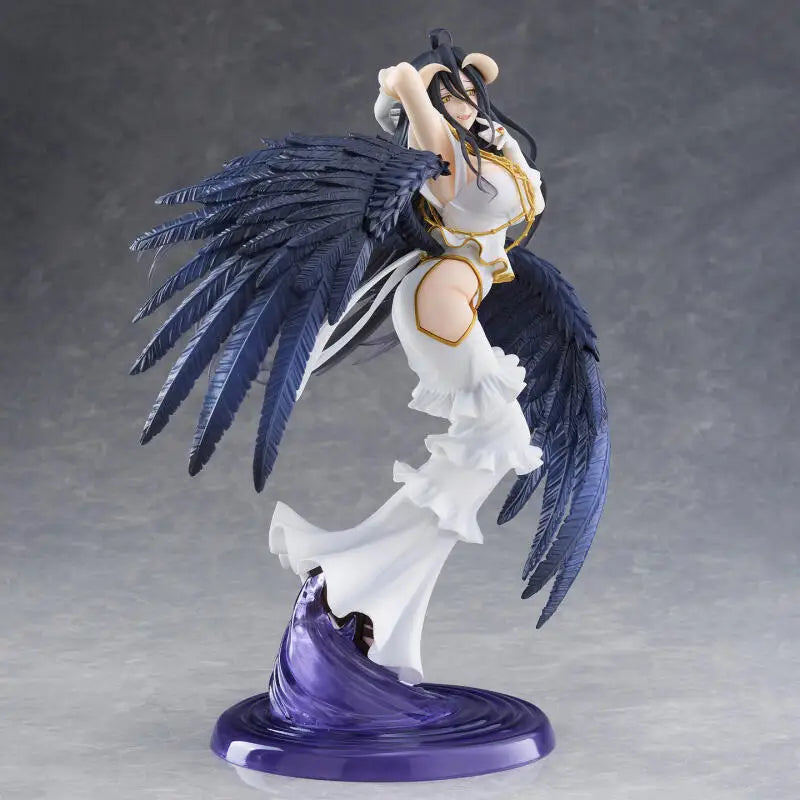 In Stock [Genuine] Original Taito Overlord T-Most Albedo The Pure White Devil PVC Anime Figure Model Collector Figurine Toys