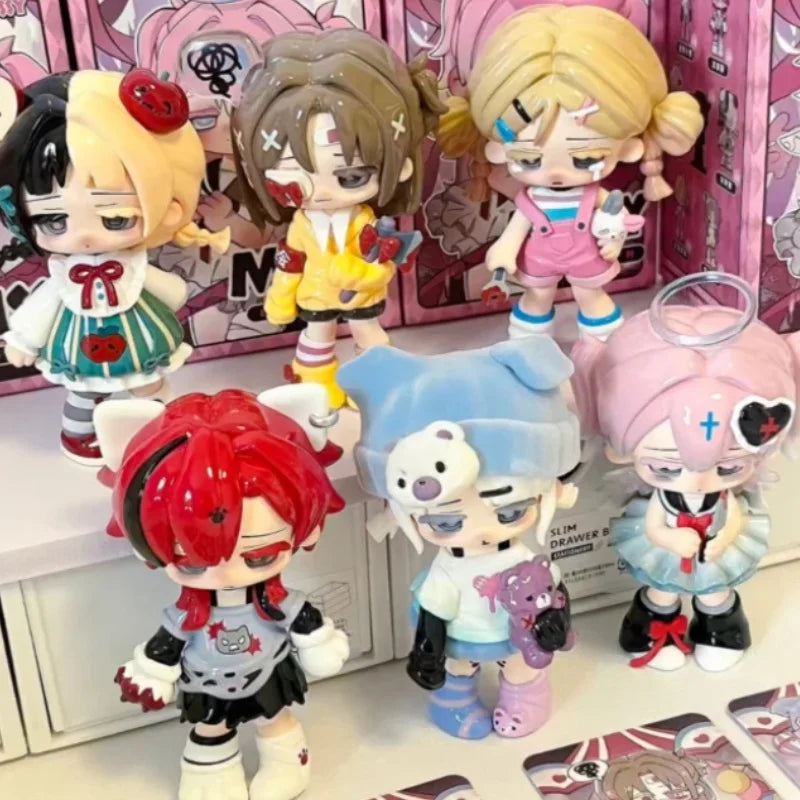 Hot Genuine Missy Sweet Mourning Lolita Series Blind Box Cute Action Figure Toys  Anime Figures Doll Decor Toy Birthday Gift