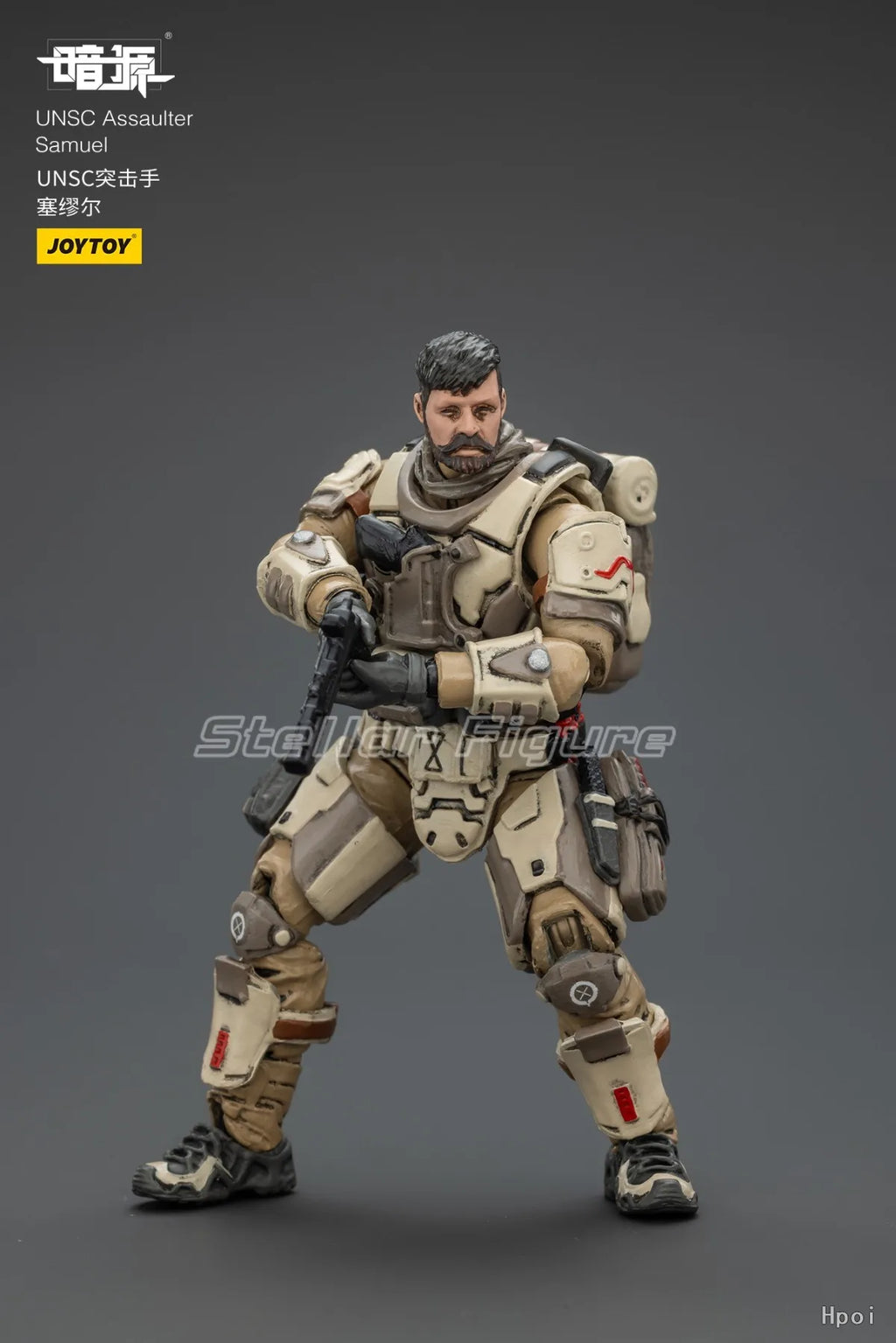 【SF】JOYTOY Dark Source 1/18 Action Figure UNSC Assaulter Samuel Model Toys Gifts Collection Ornaments