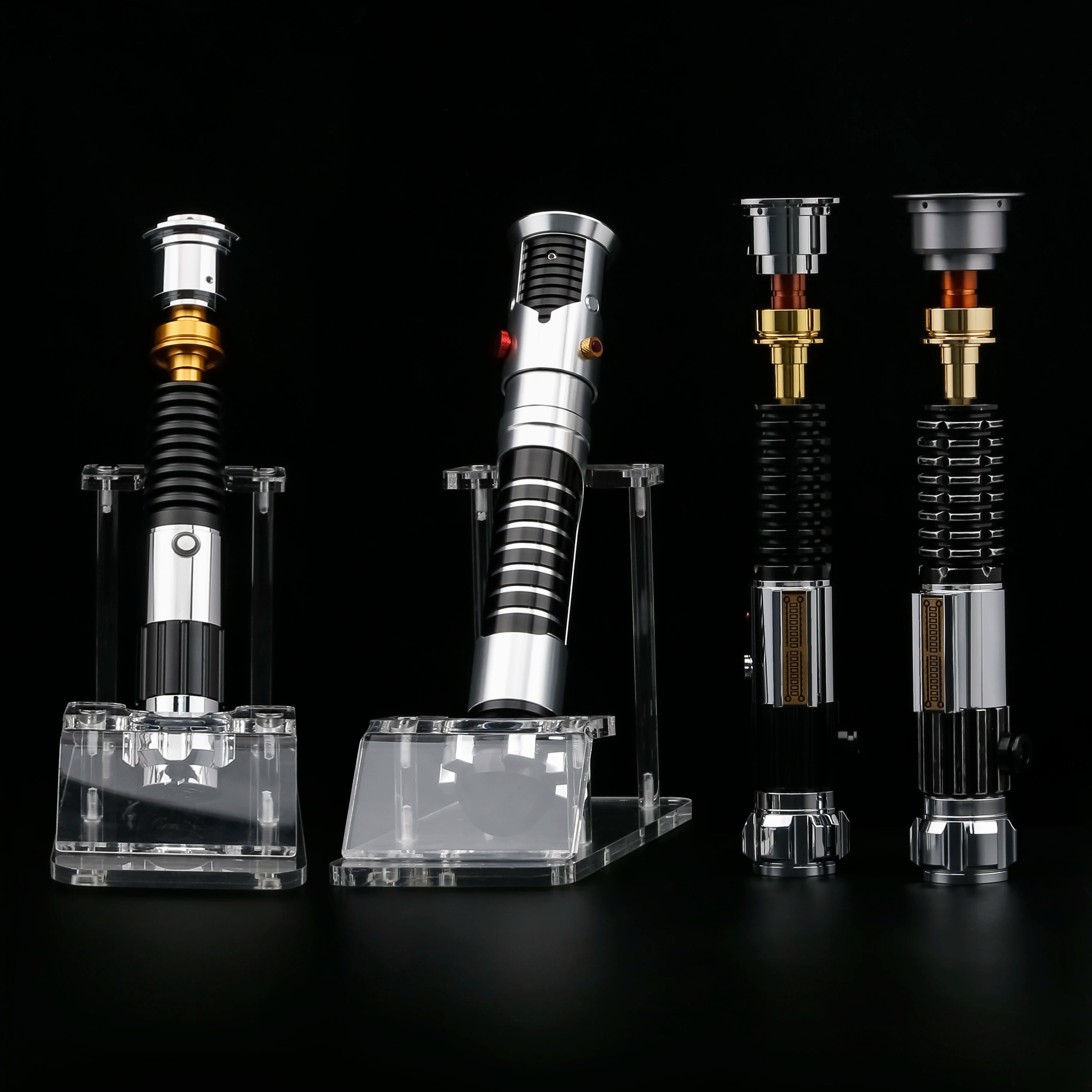 TXQSABER Obi-Wan Kenobi Battle Weathering Smooth Swing Lightsaber Proffie 2.2 Can Programme With Pixel Blade Laser Sword Toys