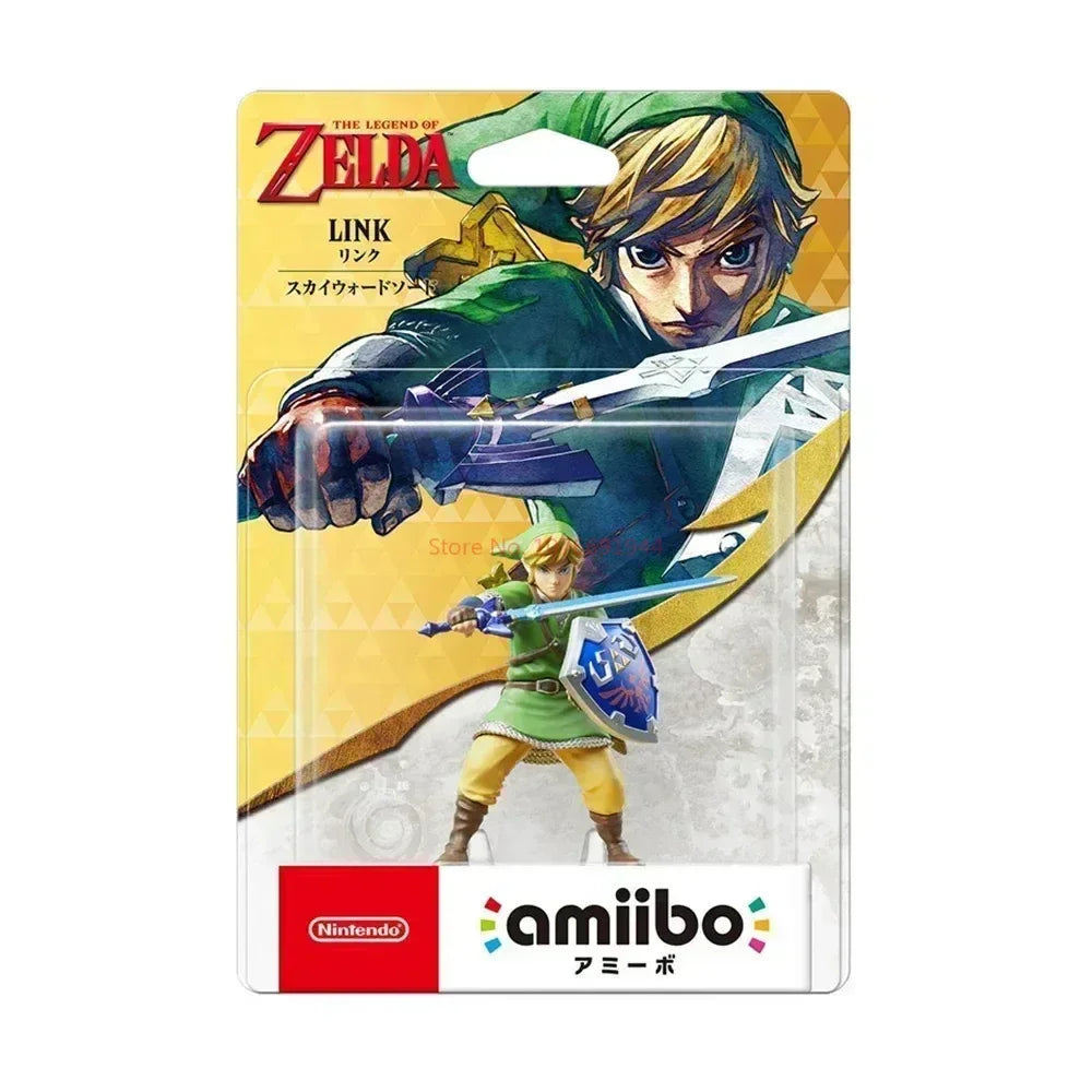 Genuine Amiibo Tears Of The Kingdom Twilight Princess Amiibo Link Ganon Figure Nfc Anime Figures Statue Christmas Gifts Toy