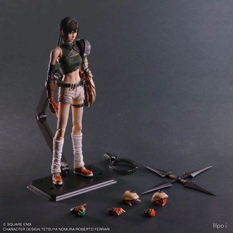 【MT】Original SQUARE ENIX PLAY ARTS Modified Yuffie Kisaragi Action Figure Model Toys