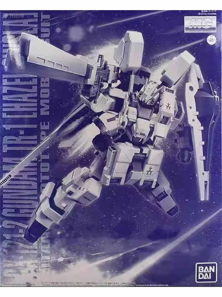Bandai Original MODEL KIT GUNDAM MG RX-121 TR-1 (Hazel) 1/100 Anime Action Figure Assembly Model Toys  Model Gifts For boys