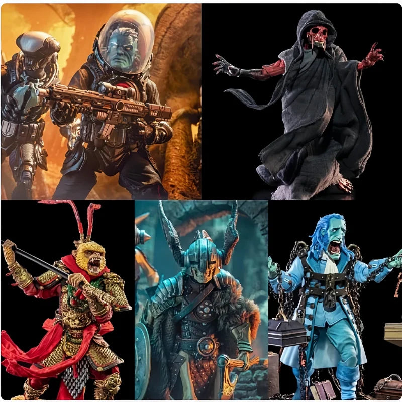 Original Four Horsemen Studio 1/12 Scale Mythical Legion Agent Xie Bo Sun Wukong Jacob Shadow 7inch AnimeAction Figure Model Toy
