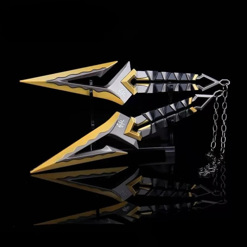 Valorant Kuronami No Yaiba Paarungsmodell Ganzmetallmesser Spielzeug Schwerter Spielperipheriegeräte Bali Song Karambit Outdoor Ornamente Geschenke