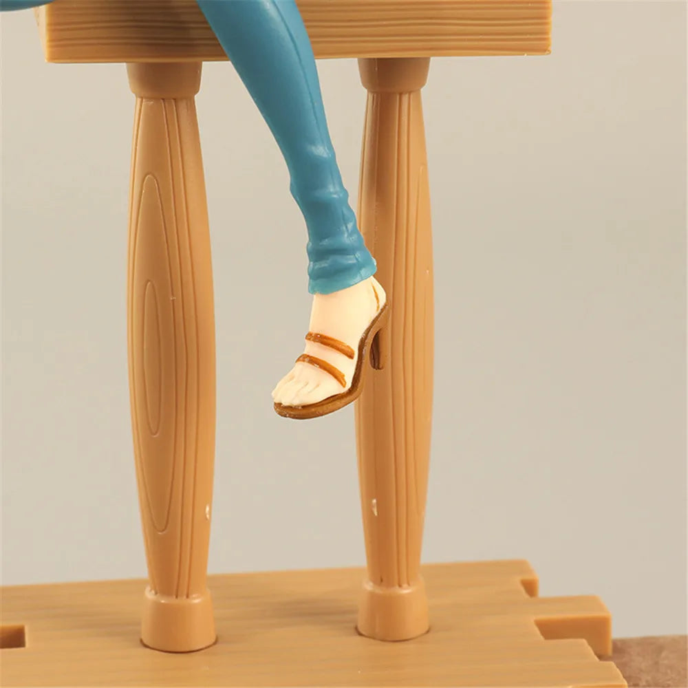 17 см Аниме Едно парче Секси Нами PVC екшън фигурка Статуя Grandline Journey Series Фигурки Модел играчки Детски подаръци