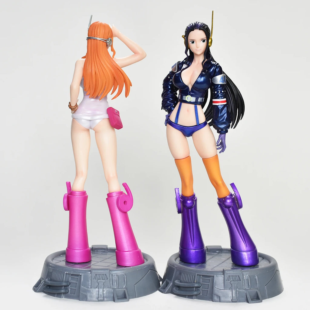 Anime One Piece Robin Nami Figure Nico Robin Nami Action Figure Collectible Statue Model Toy Gift