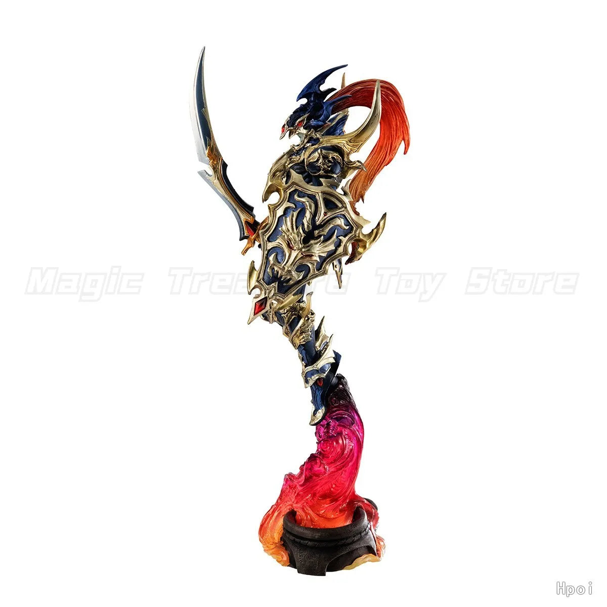 【In Stock】Original MegaHouse A.W.M Duel Monsters Black Luster Soldier Warrior Advent Toy Gift