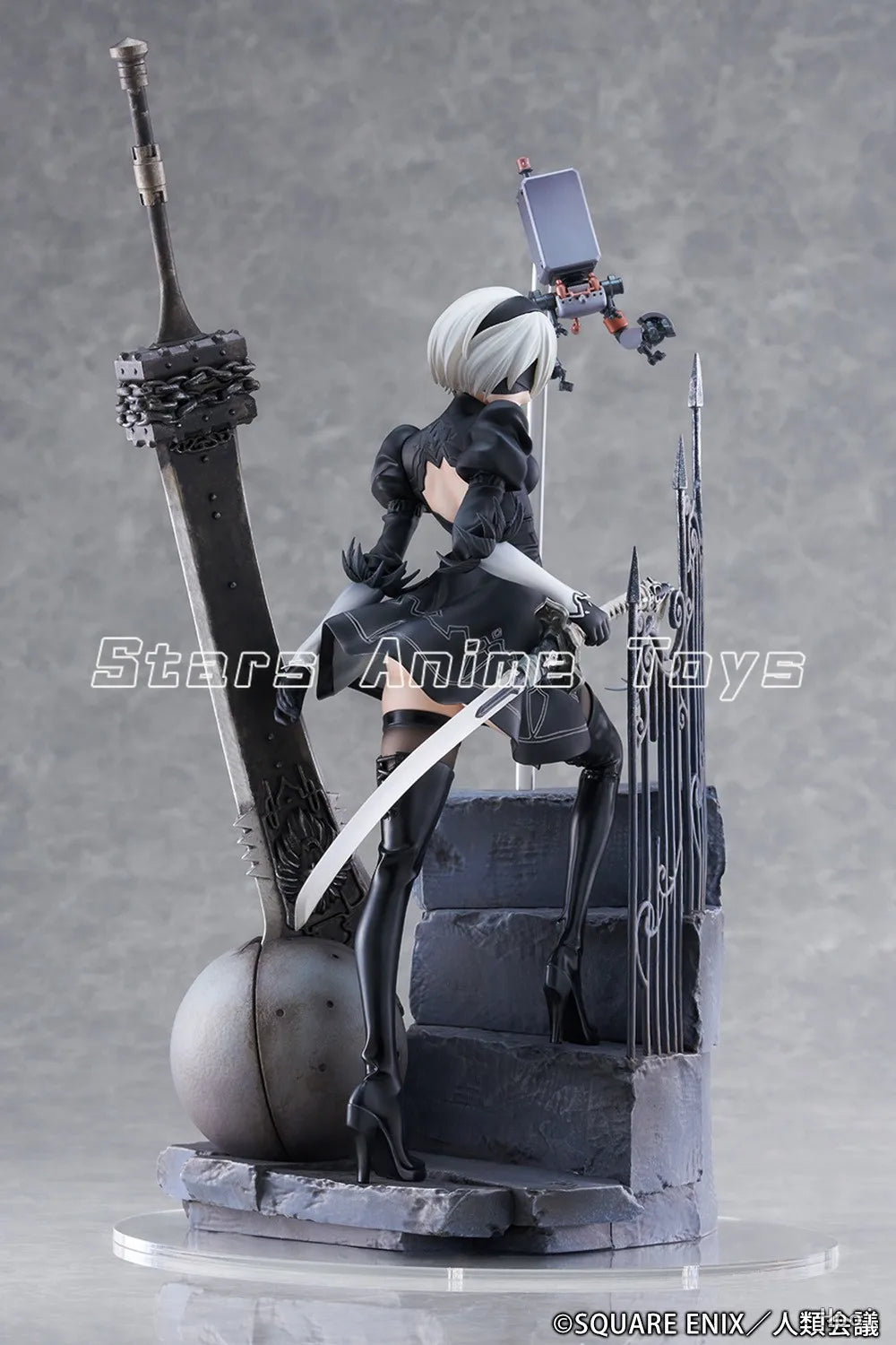 Original PROOF NieR:Automata Ver1.1a 2B Explore 1/7 Anime Figure Toy