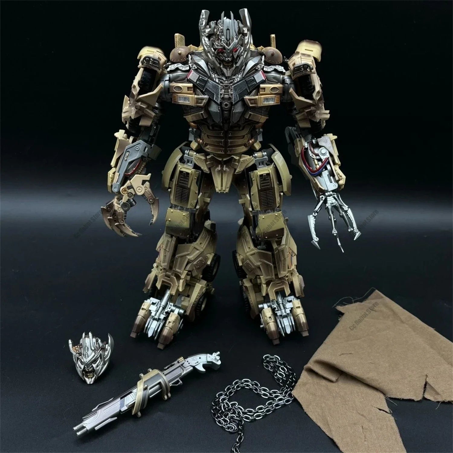 [In Stock] DP01 Hot-Selling Toy DP-01 MG Tank Giant Tank Desert Color Extra Large 35CM Action Figure Gift Collection